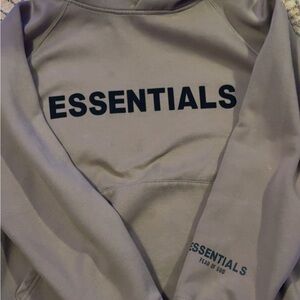 Fear of God Essentials Crewneck in Gray